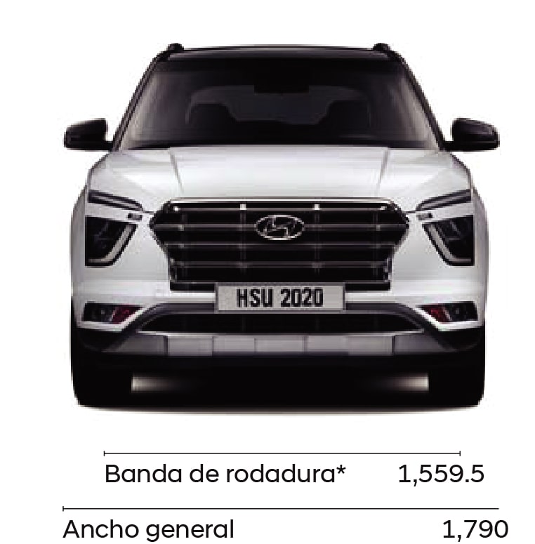 Vista frontal Buy SUV Hyundai Creta Honduras
